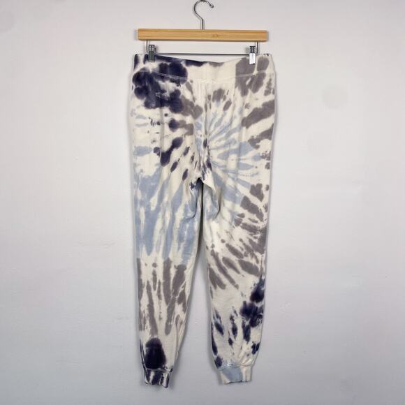 Z Supply Blue Tie Dye Jogger Style Sweatpants Medium - Picture 5 of 5